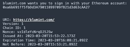 Metamask: Signature request message readable and not readable
